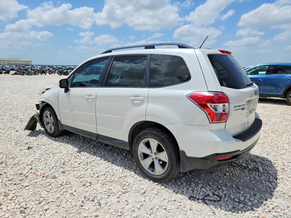 2015 Subaru VIN JF2SJADC3FH400842 COPART salvage auction — FRONT END, TX - SALVAGE VEHICLE TITLE (P), sold $375 on 2026-07-09 (photo 2)