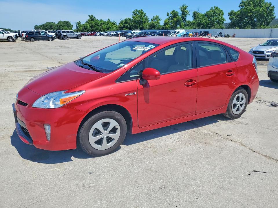 2015 Toyota Prius VIN JTDKN3DU5F0468629 COPART salvage auction — FRONT END, Id - Salvage Certificate Of Title, sold $6,400 on 2026-07-31 (photo 1)