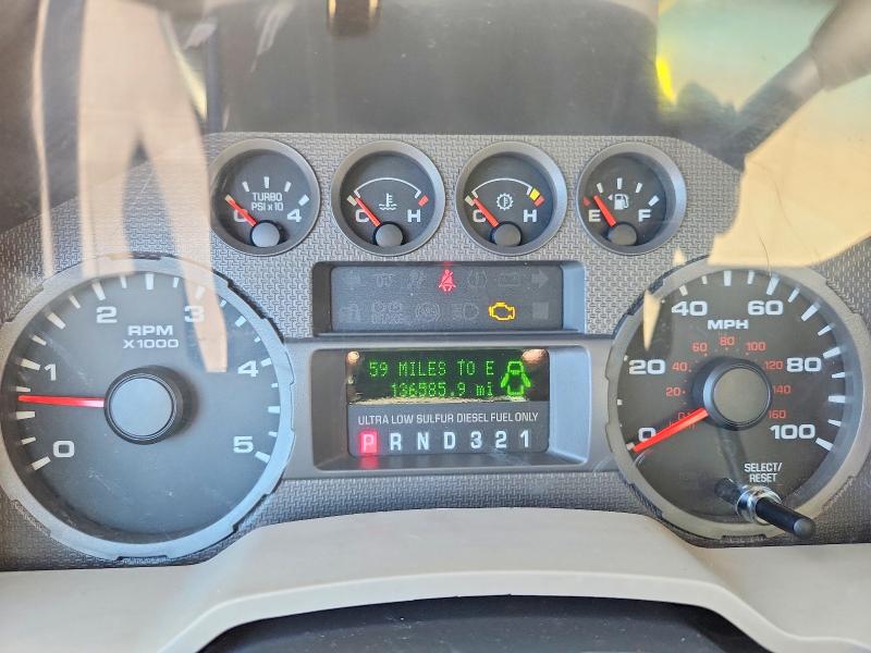 2008 Ford F-550 super duty VIN 1FDAF56R28EB90528 COPART salvage auction — NORMAL WEAR, Ca - Dis/Dlr/Exp Only Clean Title (P), sold $925 on 2026-07-08 (photo 9)