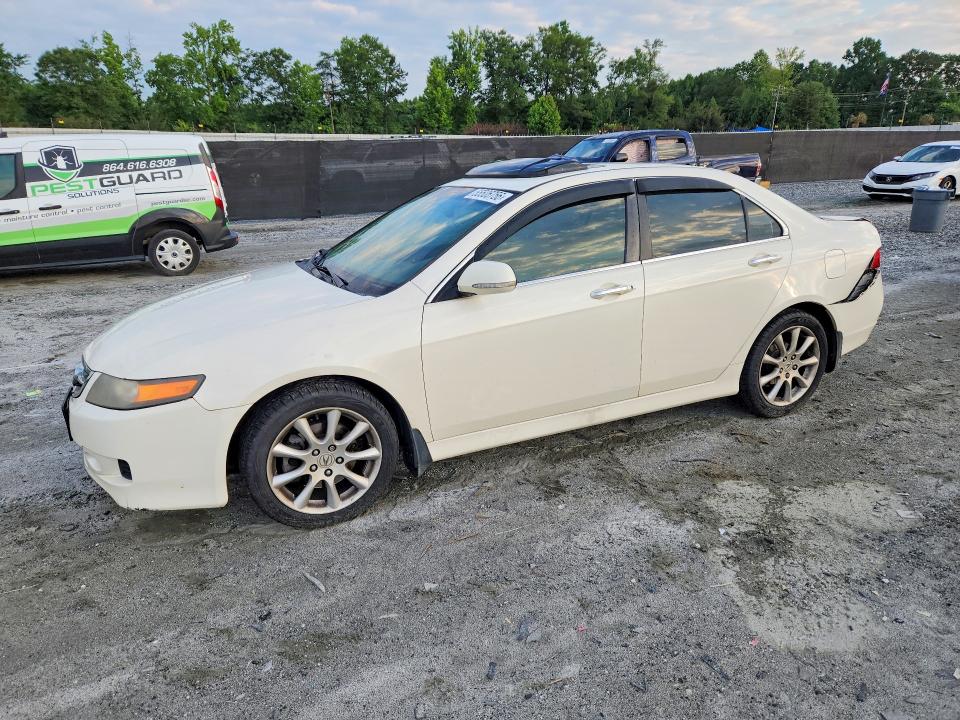 2007 Acura Tsx VIN JH4CL96977C013298 COPART salvage auction — REAR END, Sc - Cert Of Title-Salvage, sold $650 on 2026-07-15 (photo 1)
