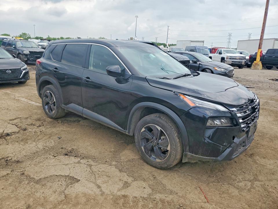 2025 Nissan Rogue VIN JN8BT3BB1SW159548 COPART salvage auction — FRONT END, Az - Cert Of Title - Salvage (P), sold $8,200 on 2026-07-31 (photo 4)