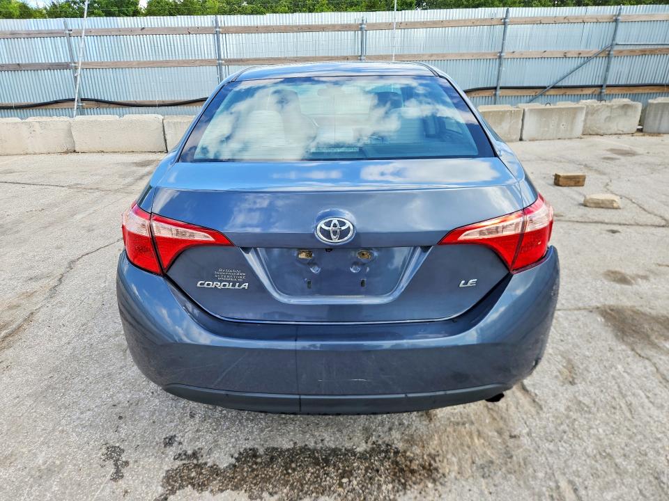 2018 Toyota Corolla VIN 5YFBURHE3JP822431 COPART salvage auction — REAR END, Mo - Salvage Certificate Of Title, sold $3,450 on 2026-07-29 (photo 6)