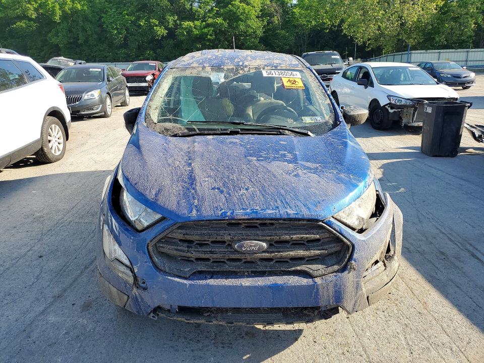 2021 Ford Ecosport VIN MAJ3S2FE7MC437915 COPART salvage auction — ROLLOVER, Pa - Certificate Of Salvage, sold $750 on 2026-07-16 (photo 5)