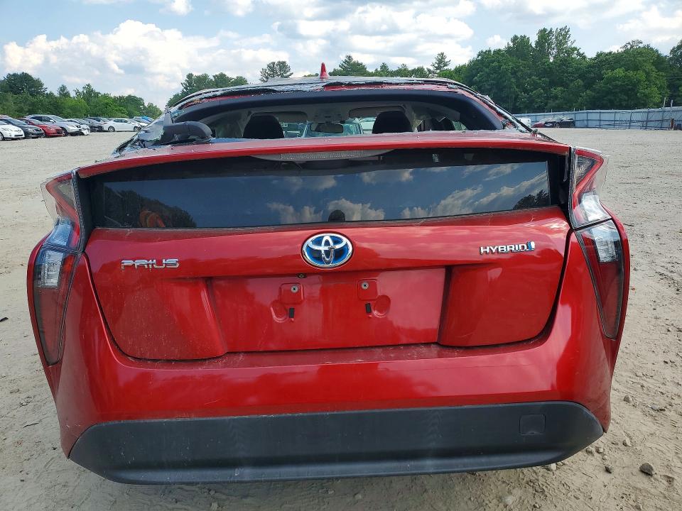 2016 Toyota Prius VIN JTDKARFU3G3502725 COPART salvage auction — FRONT END, Ma - Cert Of Title-Reconstrctd Coll, sold $1,500 on 2026-07-30 (photo 6)