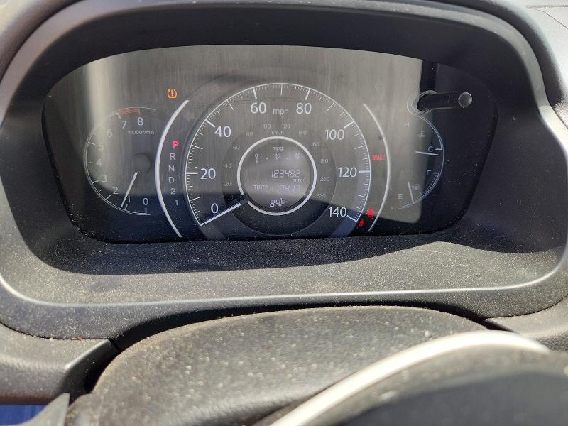 2012 Honda VIN JHLRM4H74CC005664 COPART salvage auction — ROOF, Va - Cert Of Title - Salvage, sold $2,350 on 2026-07-28 (photo 9)