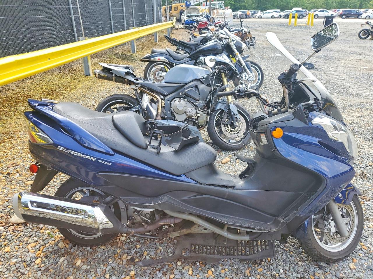 2007 Suzuki AN400 VIN JS1CK44A272102264 — COPART salvage auction photo