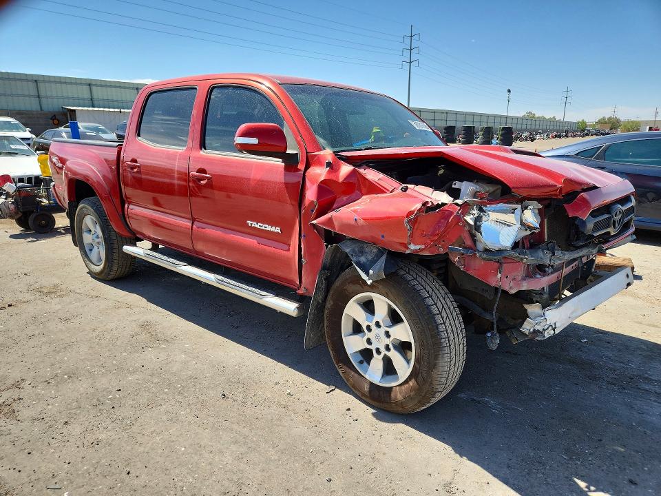 2013 Toyota Tacoma VIN 3TMJU4GN3DM154822 COPART salvage auction — FRONT END, Nm - Cert Of Title-Salvage, sold $5,500 on 2026-07-09 (photo 4)