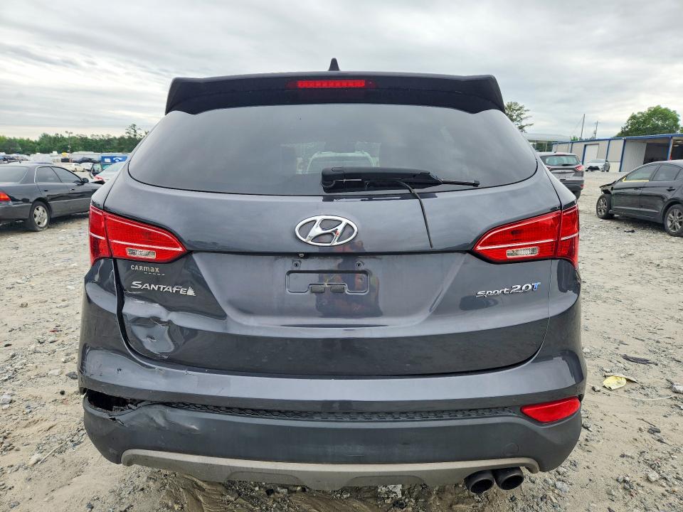 2016 Hyundai Santa fe VIN 5XYZU3LA4GG342640 COPART salvage auction — MINOR DENT/SCRATCHES, Ga - Cert Of Title-Salvage, sold $2,500 on 2026-07-27 (photo 6)