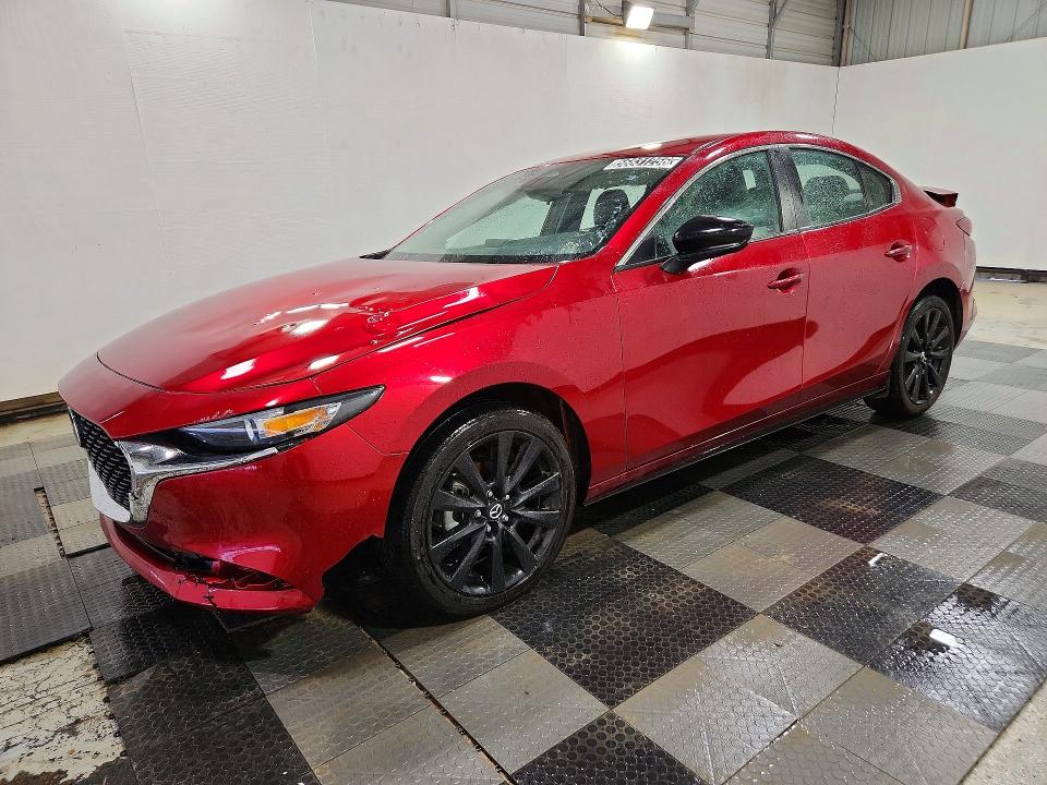 2025 Mazda 3 VIN 3MZBPABM7SM470792 COPART salvage auction — REAR END, Nc - Dlr Only-Clean/Over 25% Damage, sold $6,100 on 2026-07-02 (photo 1)