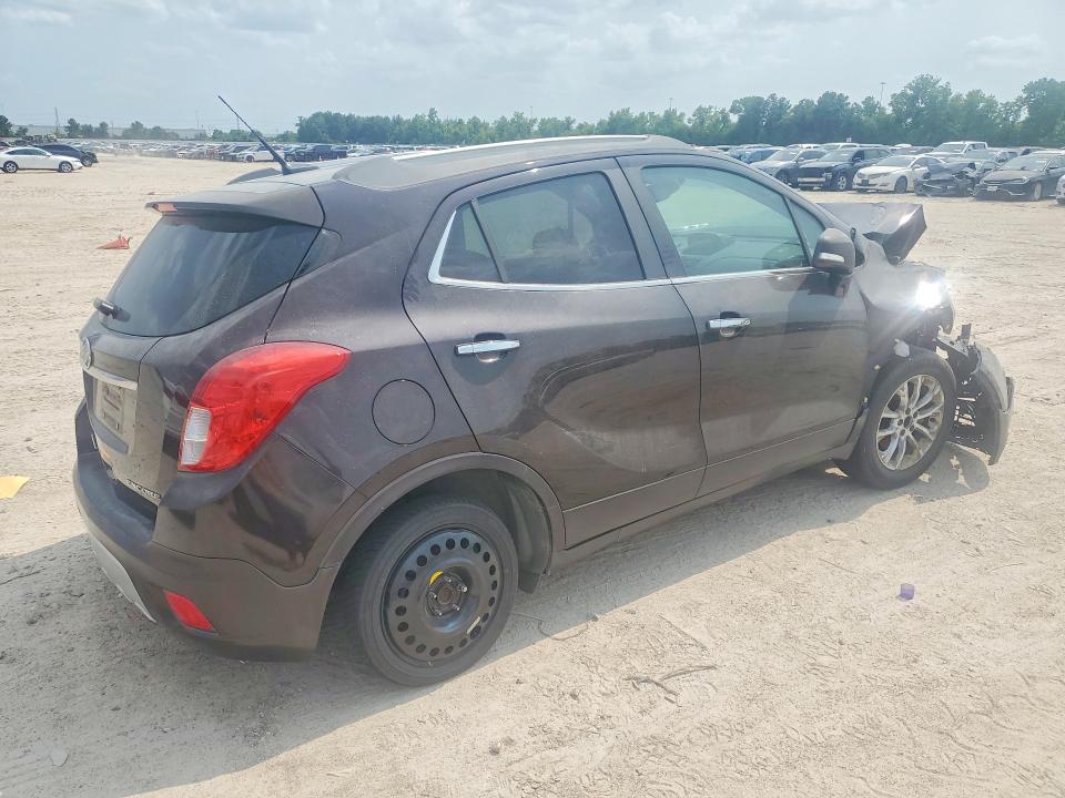 2014 Buick Encore VIN KL4CJBSB7EB720244 COPART salvage auction — FRONT END, Tx - Salvage Vehicle Title, sold $850 on 2026-07-31 (photo 3)