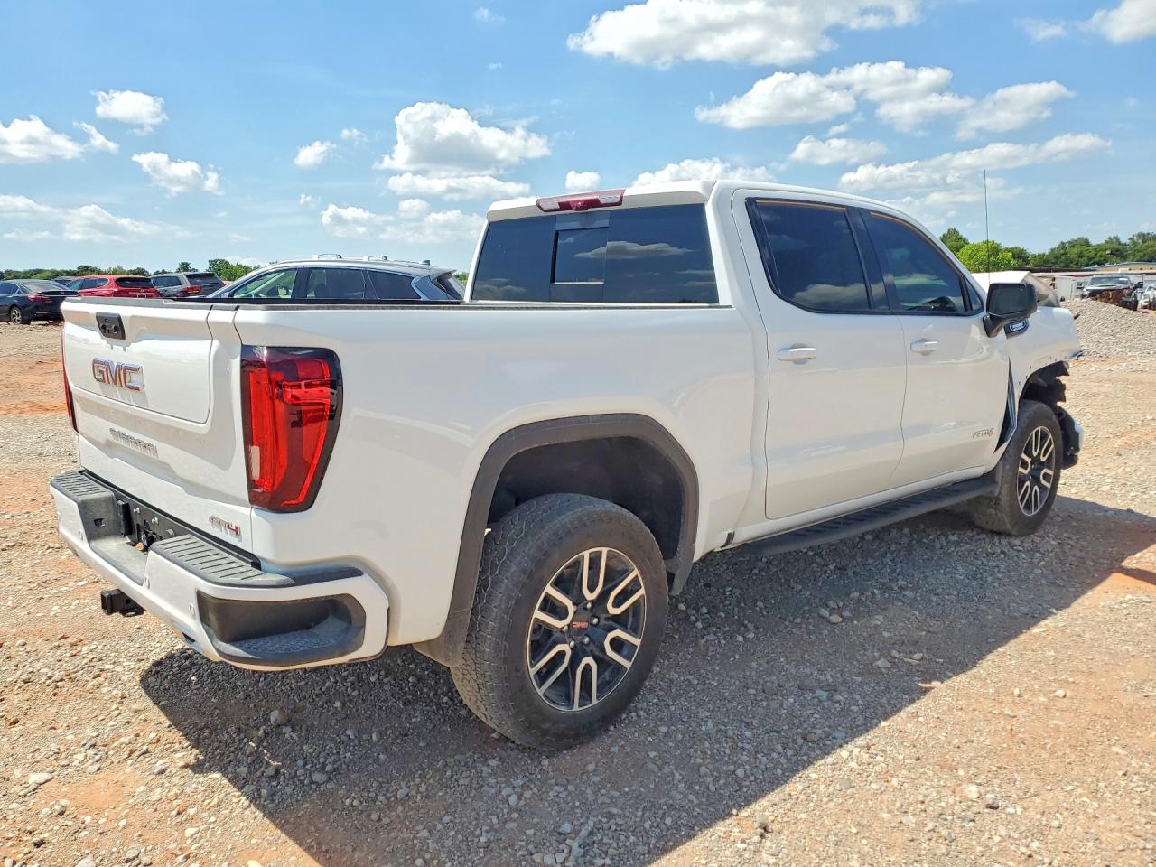 2025 GMC Sierra VIN 1GTUUEE80SZ341382 COPART salvage auction — Front End, OK - CERTIFICATE OF TITLE-JUNKED, sold $23,700 on 2026-07-08 (photo 3)