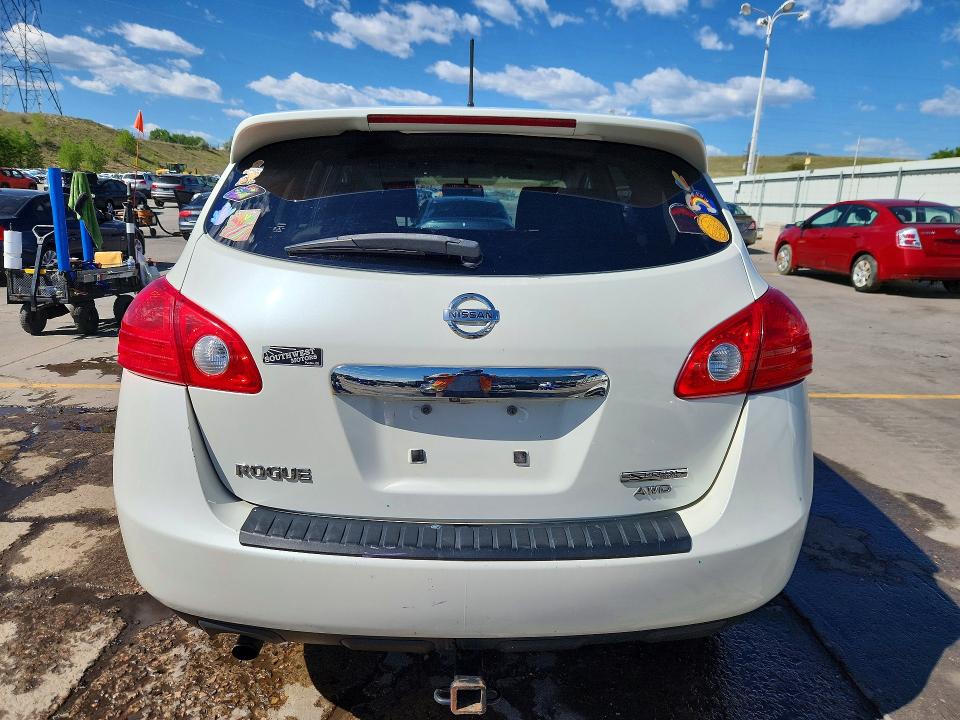 2013 Nissan Rogue VIN JN8AS5MV9DW125300 COPART salvage auction — FRONT END, Co - Salvage Title, sold $675 on 2026-07-22 (photo 6)