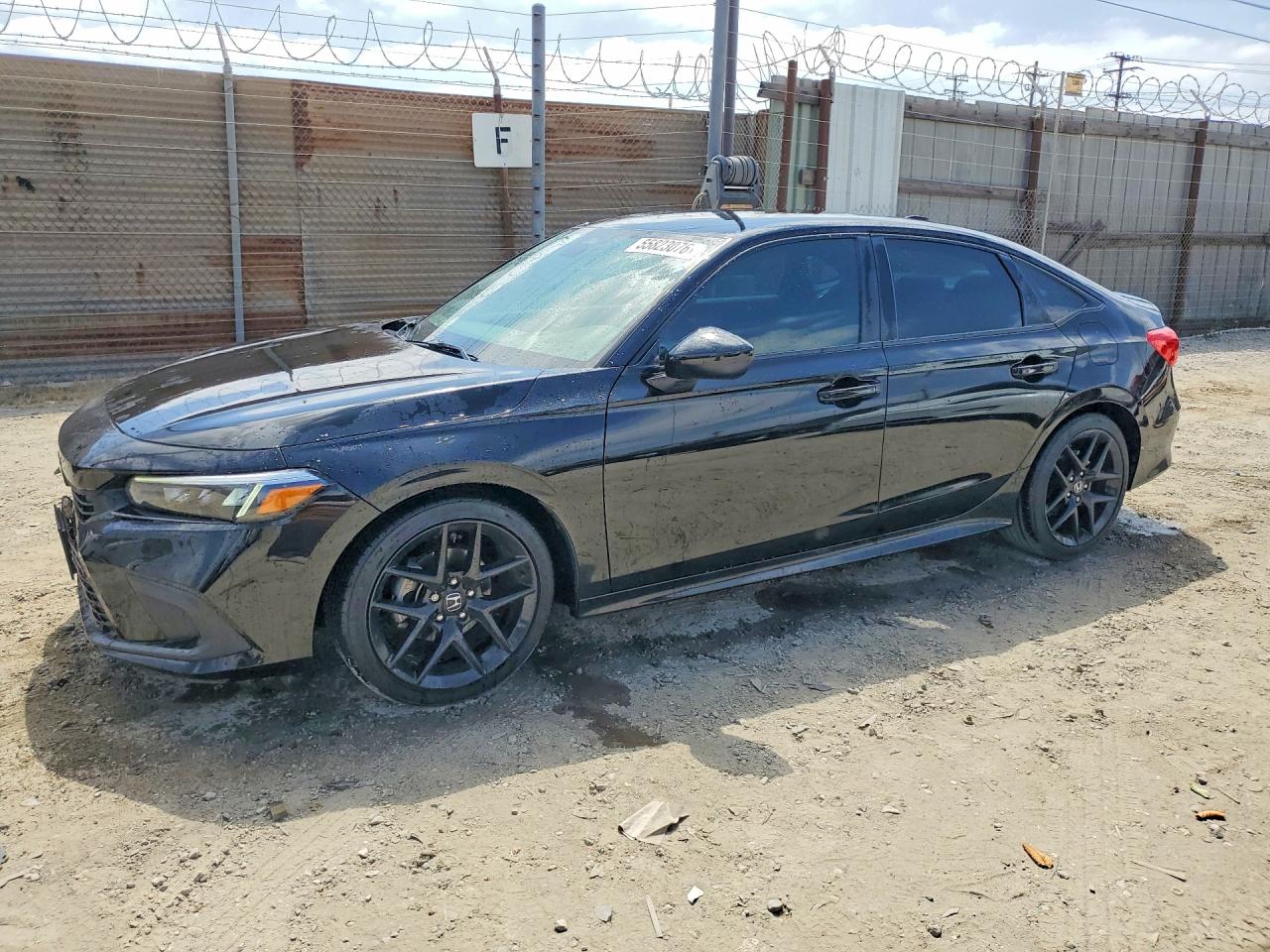 2022 Honda Civic VIN 2HGFE2F54NH604262 — COPART salvage auction photo