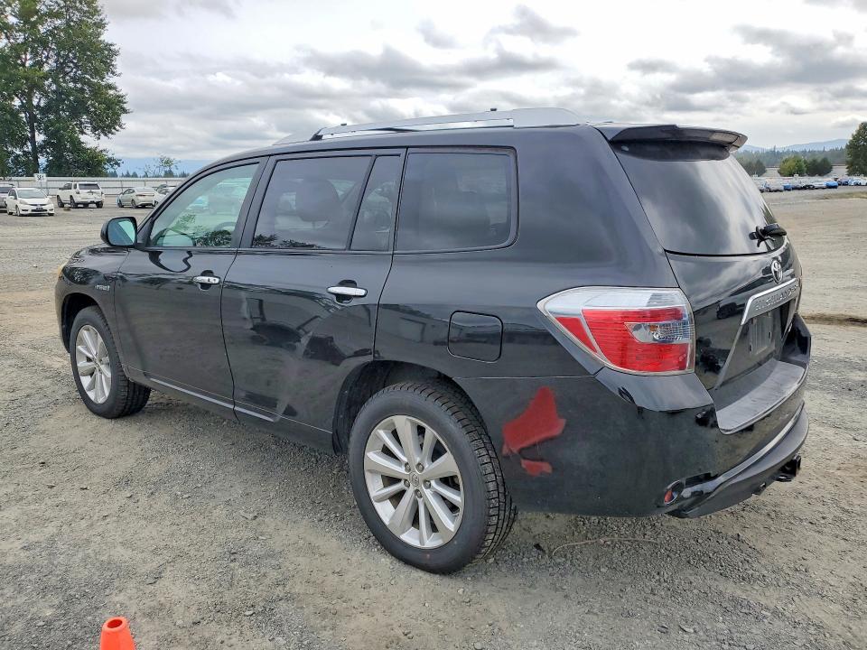 2010 Toyota Highlander hybrid VIN JTEJW3EHXA2040610 COPART salvage auction — PARTIAL REPAIR, WA - VEHICLE CERT OF OWNERSHIP-TITL, sold $300 on 2026-07-27 (photo 2)
