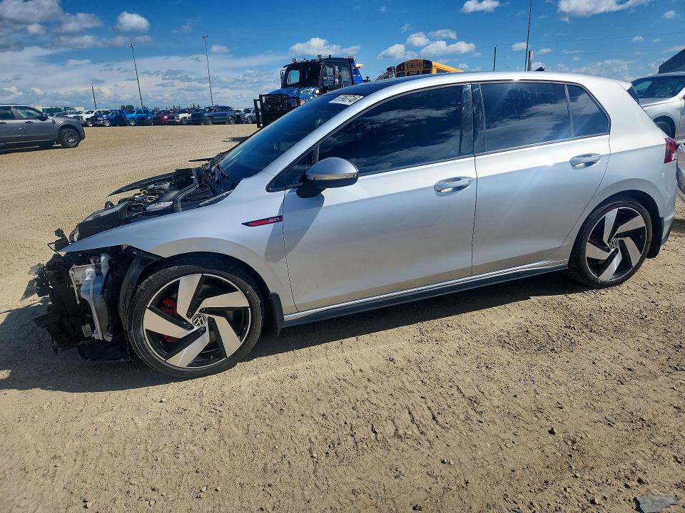 2022 Volkswagen VIN WVWP87CDXNW210964 COPART salvage auction — FRONT END, Ab - Bos - Salvage, sold $6,300 on 2026-07-23 (photo 1)