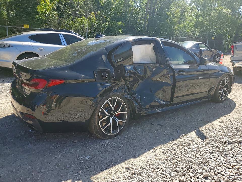 2021 BMW M5 VIN WBA13BK0XMCG08732 COPART salvage auction — SIDE, OH - CERT OF TITLE-SALVAGE, sold $15,100 on 2026-08-05 (photo 3)