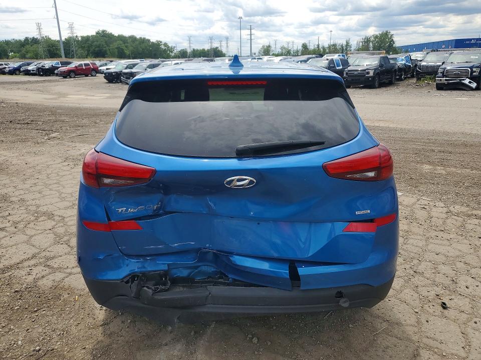 2020 Hyundai Tucson VIN KM8J2CA4XLU137554 COPART salvage auction — REAR END, Oh - Cert Of Title-Salvage, sold $325 on 2026-07-28 (photo 6)