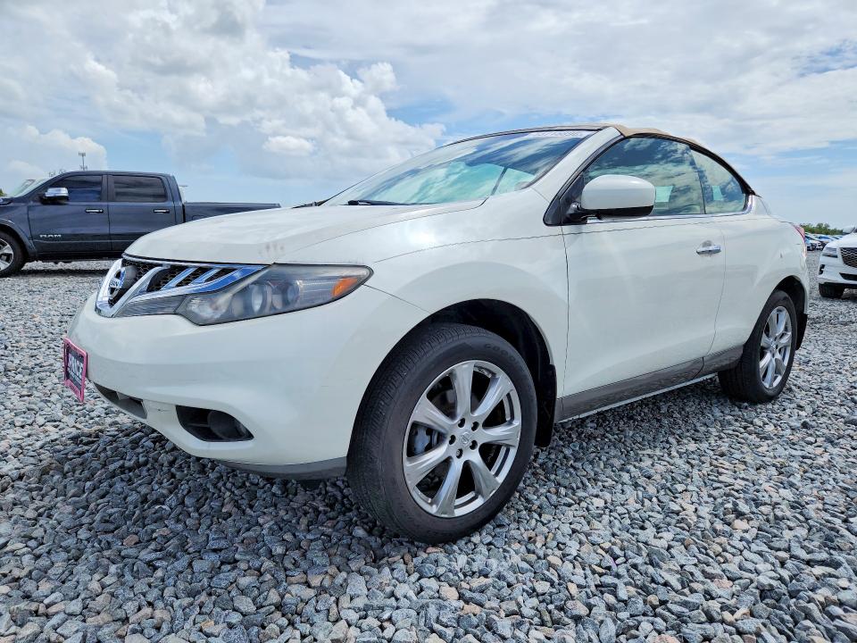 2014 Nissan Murano VIN JN8AZ1FY2EW302721 — COPART salvage auction photo