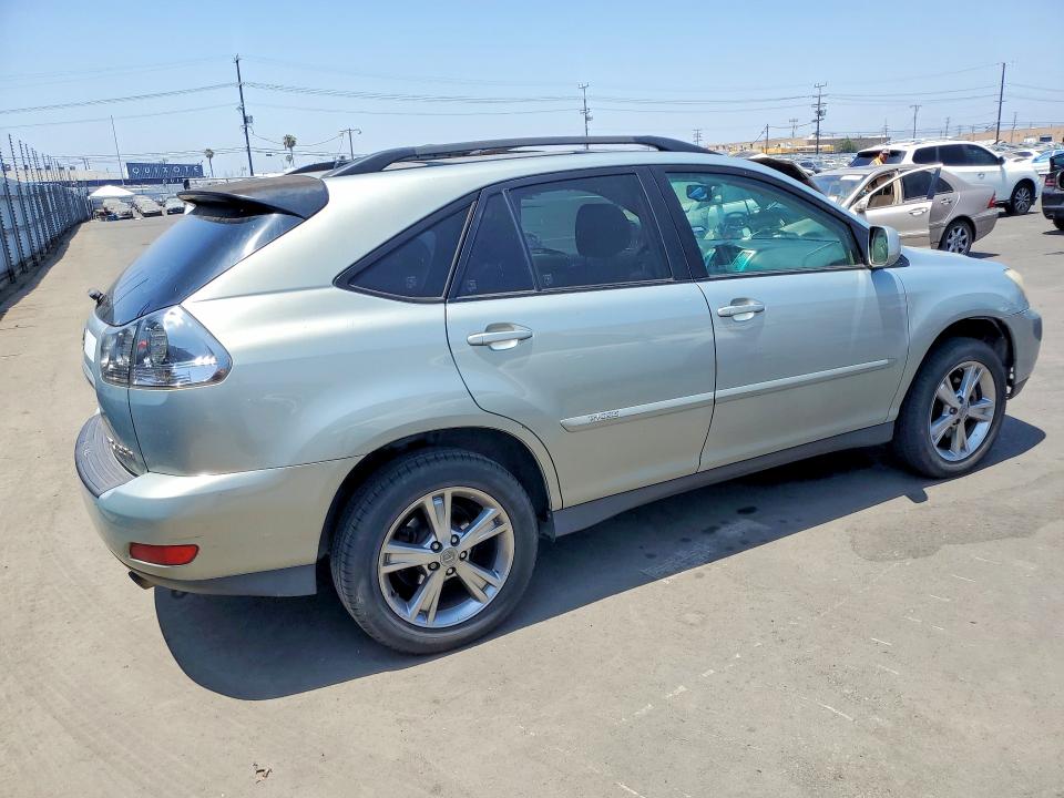 2007 Lexus Rx VIN JTJGW31UX72003113 COPART salvage auction — VANDALISM, Ca - Salvage Certificate, sold $1,050 on 2026-07-13 (photo 3)