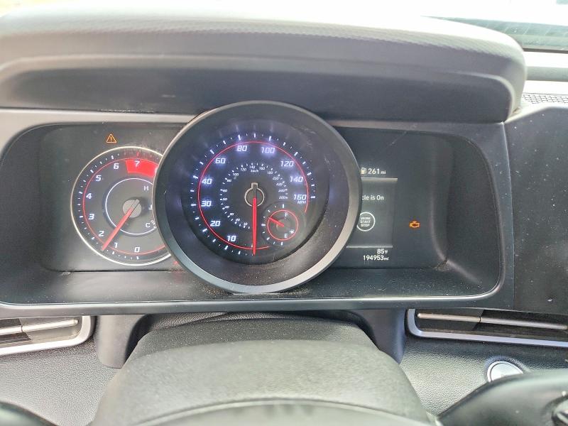 2021 Hyundai Elantra VIN 5NPLM4AG0MH010735 COPART salvage auction — FRONT END, FL - CERTIFICATE OF DESTRUCTION (P), sold $1,350 on 2026-07-27 (photo 9)