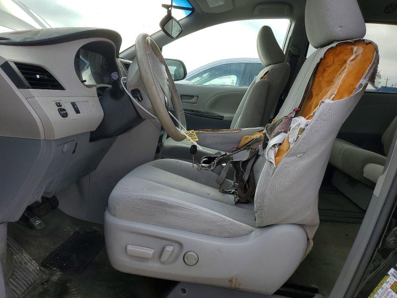 2014 Toyota Sienna VIN 5TDKK3DC9ES476356 COPART salvage auction — FRONT END, Tx - Certificate Of Title, sold $5,900 on 2026-07-14 (photo 7)