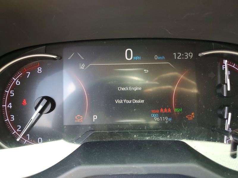 2019 Toyota Rav4 VIN JTMN1RFVXKD523905 COPART salvage auction — FRONT END, Nj - Cert Of Title-Salvage, sold $4,100 on 2026-07-28 (photo 9)