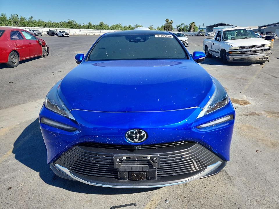 2023 Toyota Mirai VIN JTDAAAAA9PA010268 COPART salvage auction — INTERIOR BURN, CA - SALVAGE CERTIFICATE, sold $2,400 on 2026-08-13 (photo 5)