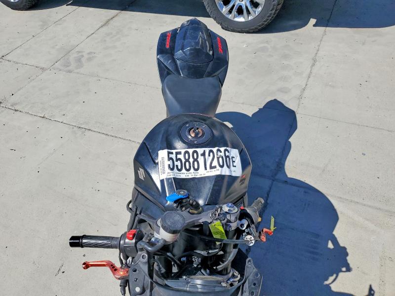 2008 Suzuki Gsx-r750 VIN JS1GR7LA582102809 COPART salvage auction — FRONT END, UT - SALVAGE CERTIFICATE, sold $900 on 2026-07-16 (photo 5)