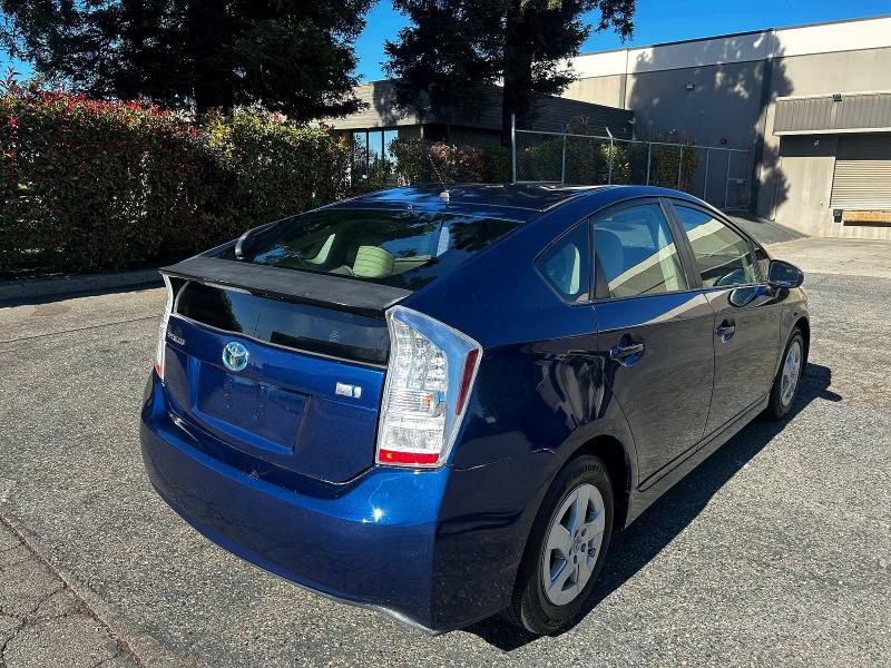 2011 Toyota Prius VIN JTDKN3DU5B1362380 COPART salvage auction — MINOR DENT/SCRATCHES, CA - SALVAGE CERTIFICATE (P), sold $950 on 2026-07-21 (photo 4)