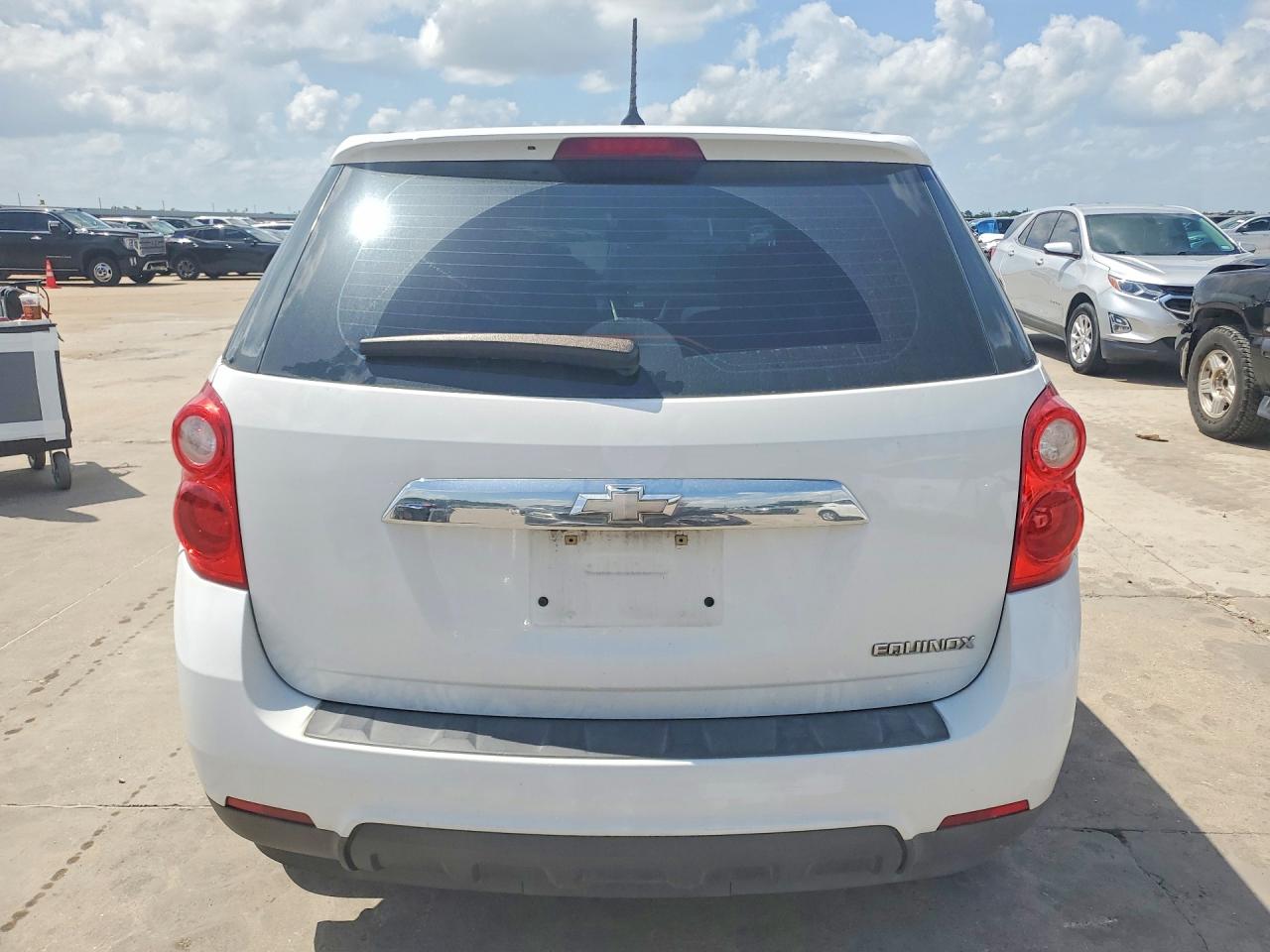 2013 Chevrolet Equinox VIN 2GNALBEK6D6281985 COPART salvage auction — Front End, TX - SALVAGE VEHICLE TITLE, sold $775 on 2026-07-09 (photo 6)