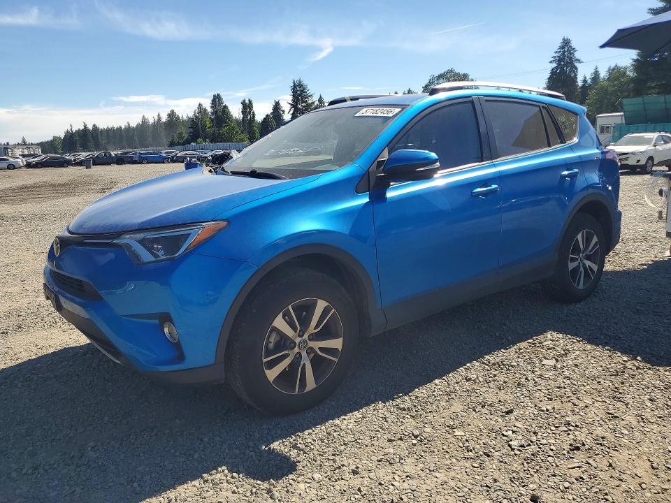 2018 Toyota Rav 4 VIN JTMRFREV1JJ192183 COPART salvage auction — SIDE, Salvage Title, sold $450 on 2026-07-21 (photo 1)