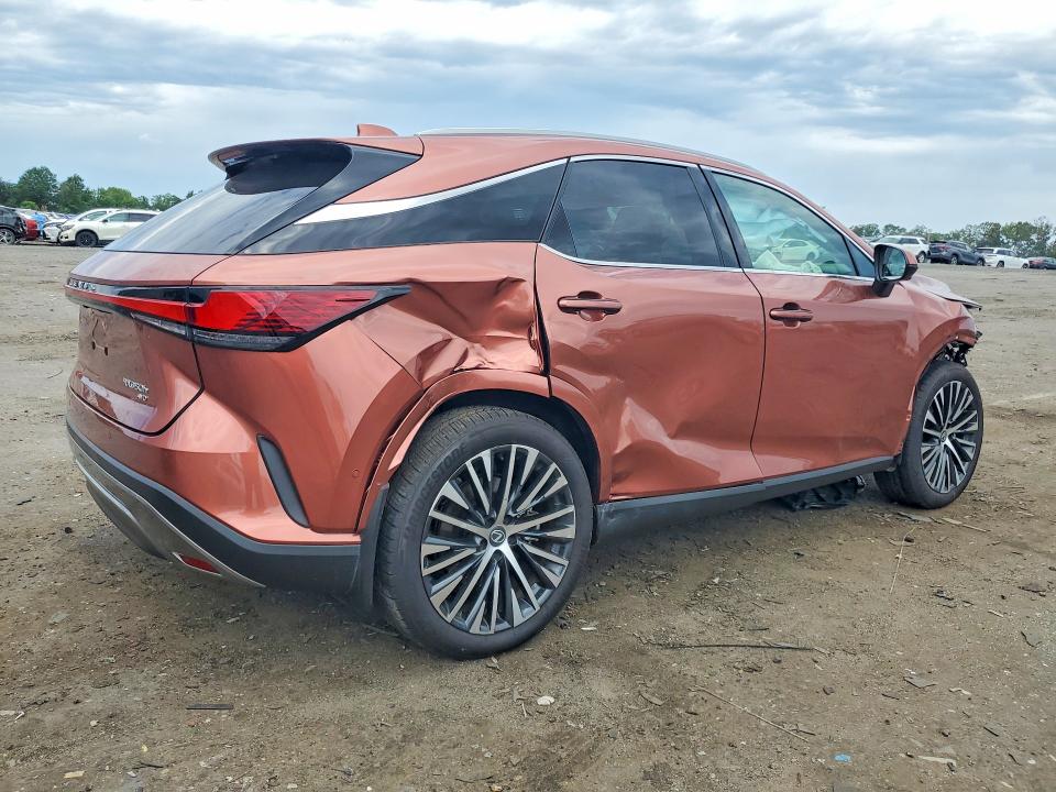 2026 Lexus Rx VIN 2T2BBMCA7TC124075 COPART salvage auction — FRONT END, Va - Cert Of Title - Salvage, sold $18,400 on 2026-07-22 (photo 3)