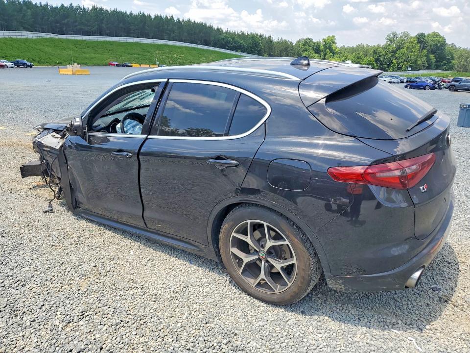 2021 Alfa romeo Stelvio VIN ZASPAKBNXM7D17448 COPART salvage auction — FRONT END, NC - SALVAGE CERTIFICATE OF TITLE, sold $300 on 2026-07-30 (photo 2)