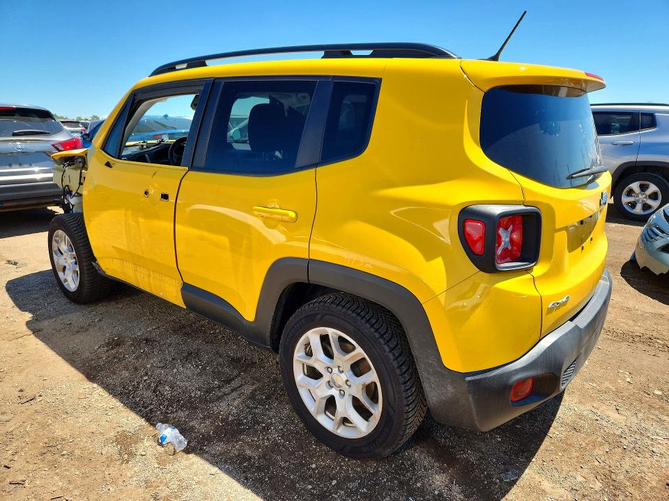 2017 Jeep VIN ZACCJBBB5HPG25391 COPART salvage auction — FRONT END, Il - Salvage Certificate, sold $1,150 on 2026-07-16 (photo 2)