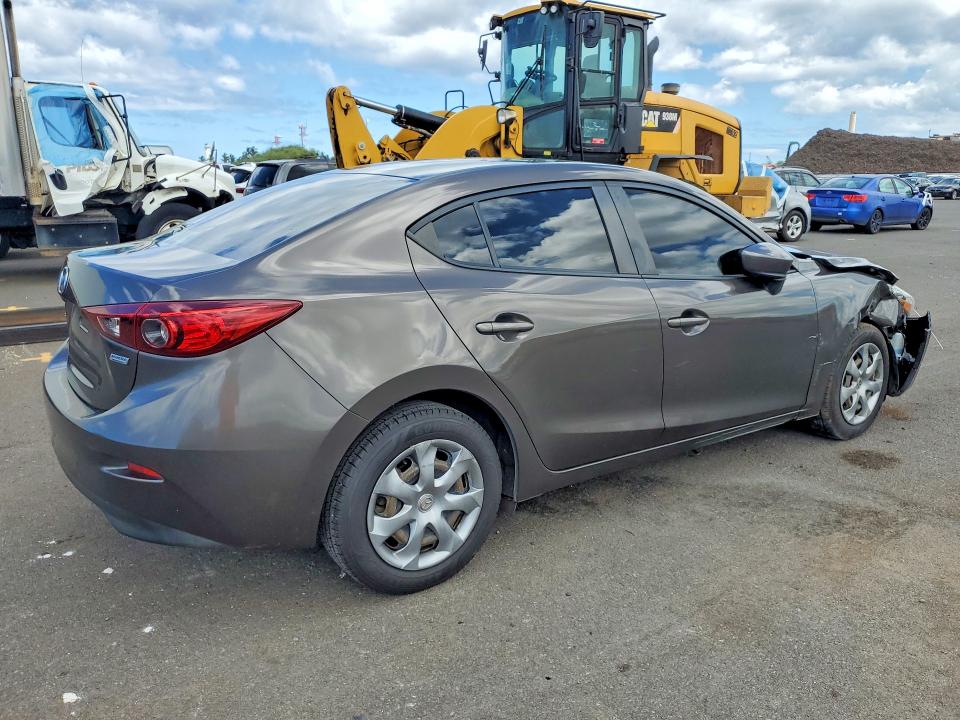 2017 Mazda 3 VIN JM1BN1U70H1120054 COPART salvage auction — FRONT END, HI - BILL OF SALE - PARTS ONLY, sold $775 on 2026-07-27 (photo 3)