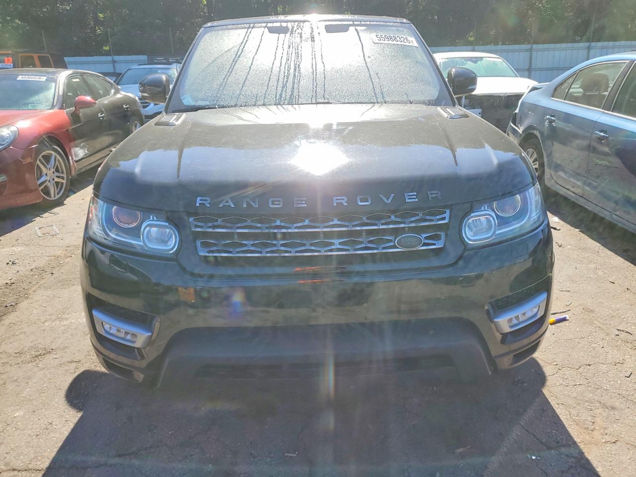 2017 Land Rover Range Rover Sport VIN SALWR2FV5HA161831 COPART salvage auction — Front End, GA - CERTIFICATE OF TITLE, sold $2,100 on 2026-07-03 (photo 5)
