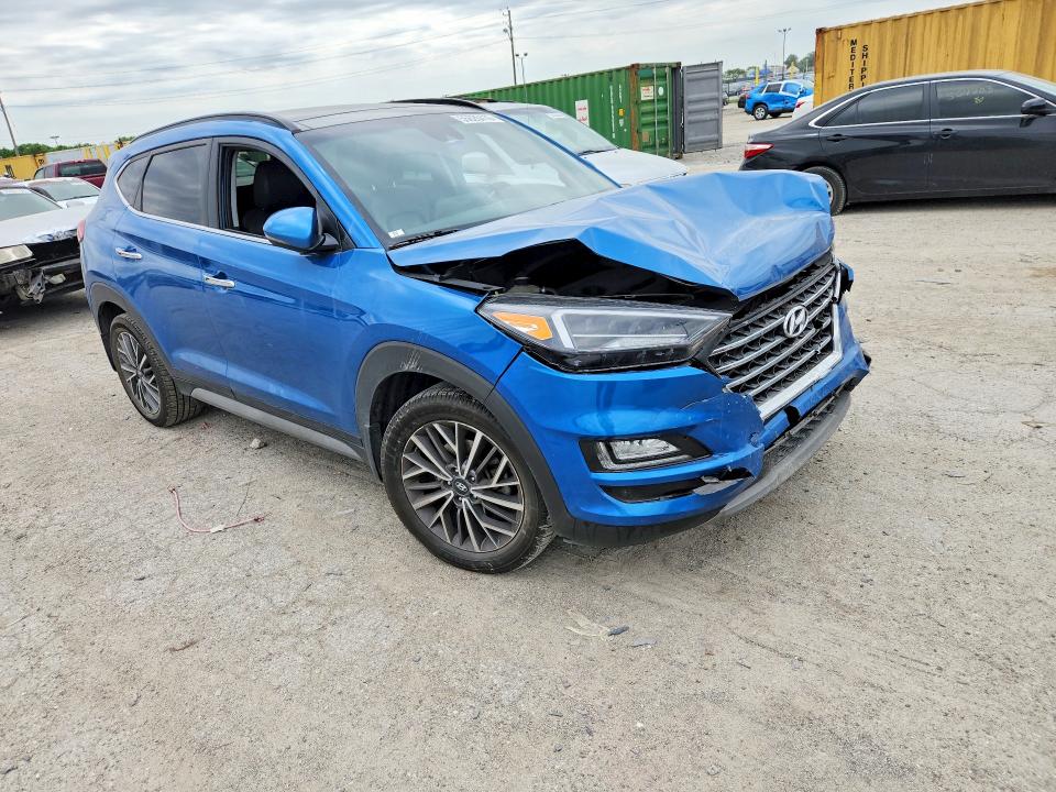 2021 Hyundai VIN KM8J33ALXMU348095 COPART salvage auction — FRONT END, IN - CERT OF TITLE-SALVAGE TITLE, sold $2,900 on 2026-07-31 (photo 4)