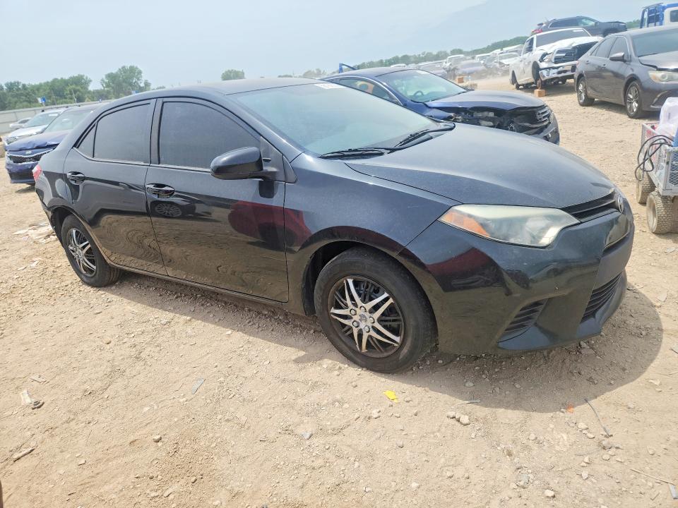 2015 Toyota Corolla VIN 5YFBURHE9FP351697 COPART salvage auction — REAR END, Ks - Cert Of Title-Salvage, sold $300 on 2026-07-30 (photo 4)