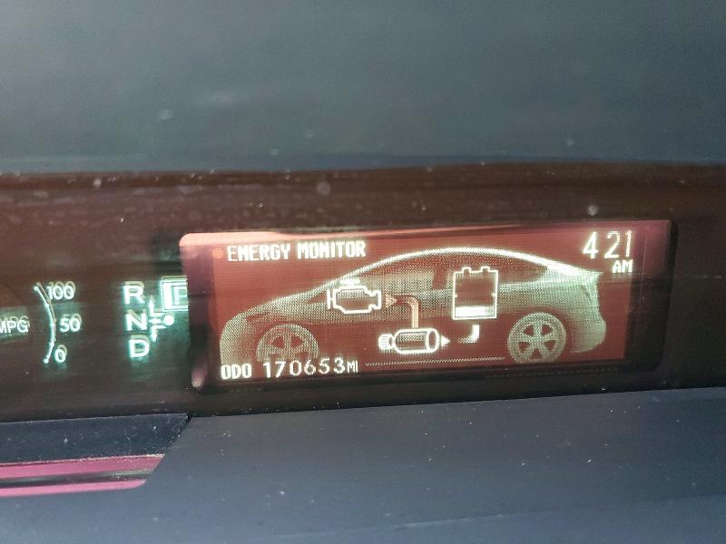 2014 Toyota Prius VIN JTDKN3DU5E1816213 COPART salvage auction — SIDE, Fl - Cert Of Title Slvg Rebuildable, sold $1,500 on 2026-07-15 (photo 9)