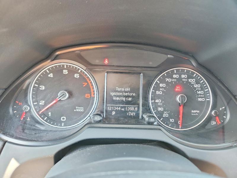 2014 Audi Q5 VIN WA1CFAFP0EA099145 COPART salvage auction — FRONT END, Ca - Salvage Certificate, sold $1,900 on 2026-07-28 (photo 9)