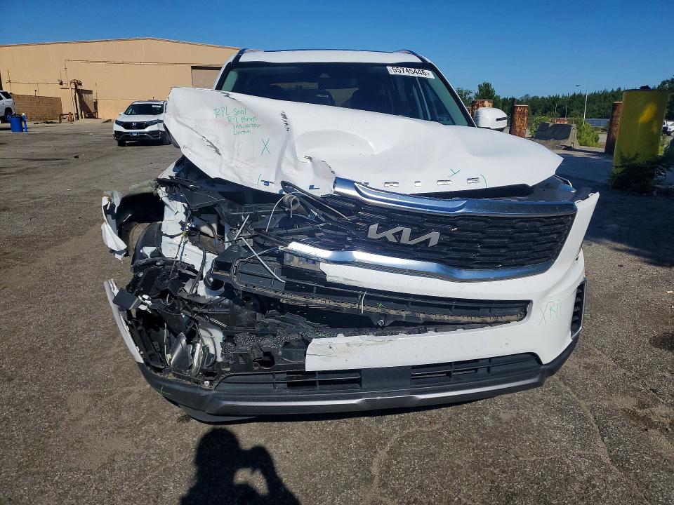 2022 Kia Telluride VIN 5XYP64HC7NG283758 COPART salvage auction — FRONT END, Sc - Cert Of Title-Salvage, sold $4,200 on 2026-07-17 (photo 5)