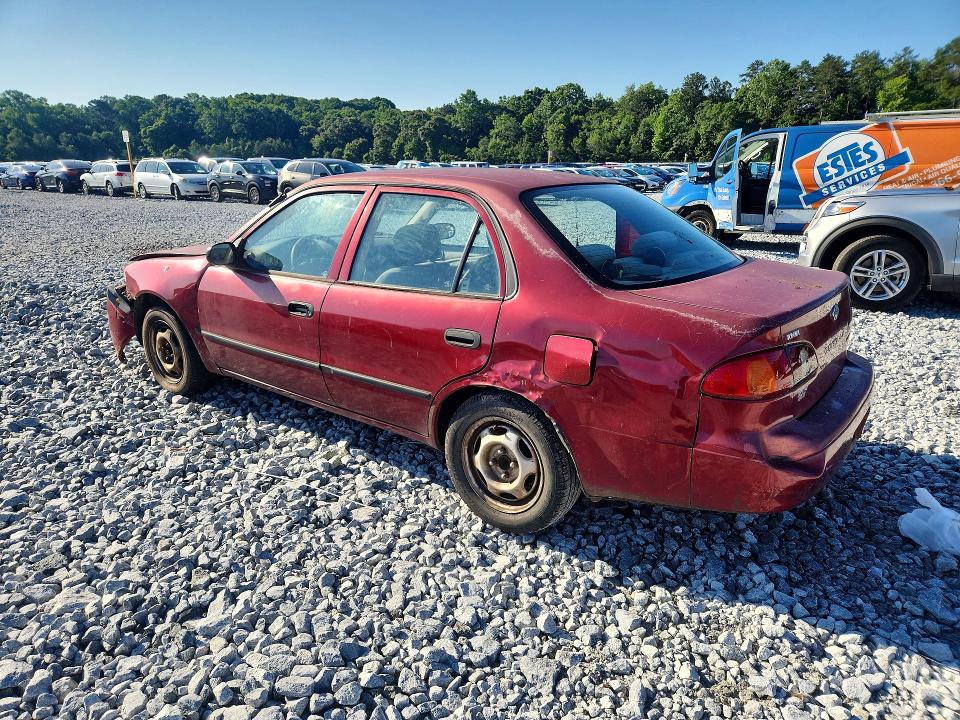 1999 Toyota Corolla VIN 1NXBR12E9XZ271800 COPART salvage auction — FRONT END, Ga - Cert Of Title-Salvage, sold $275 on 2026-07-02 (photo 2)