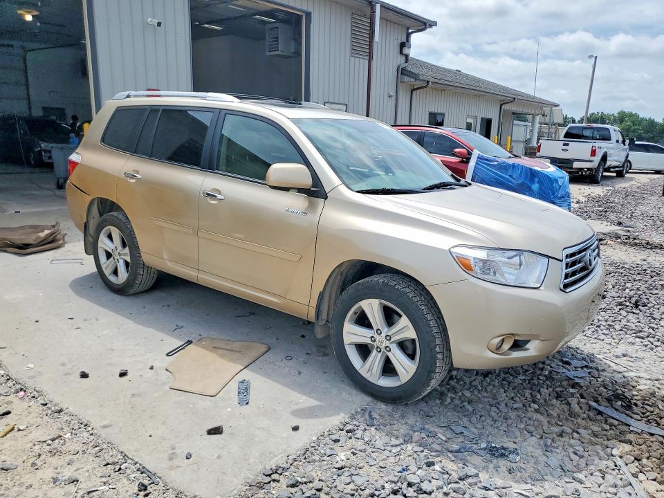 2008 Toyota Highlander VIN JTEES42A782101416 COPART salvage auction — FRONT END, MO - SALVAGE CERTIFICATE OF TITLE, sold $70 on 2026-07-21 (photo 4)