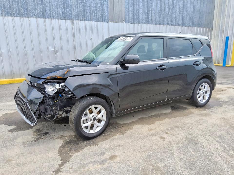 2025 Kia Soul VIN KNDJ23AU2S7967317 COPART salvage auction — FRONT END, La - Certificate Of Title, sold $100 on 2026-07-28 (photo 1)