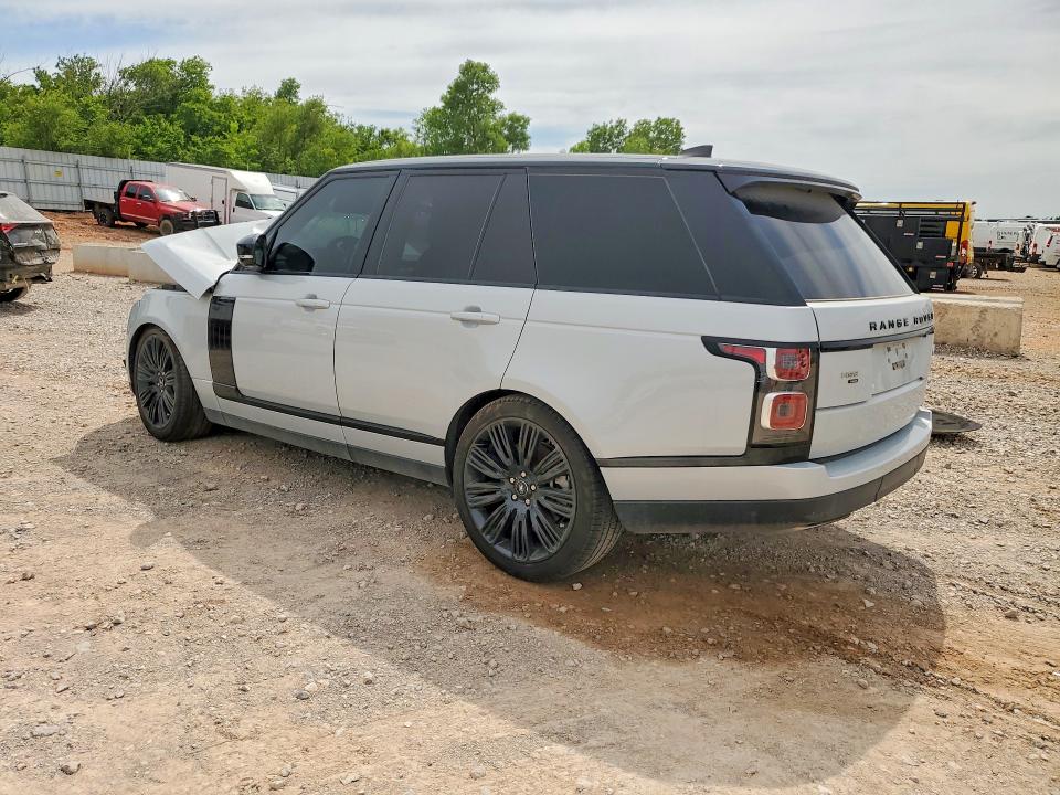 2021 Land rover RANGE ROVER VIN SALGS2SE6MA450127 COPART salvage auction — FRONT END, Ok - Cert Of Title-Salvage (P), sold $11,100 on 2026-07-09 (photo 2)
