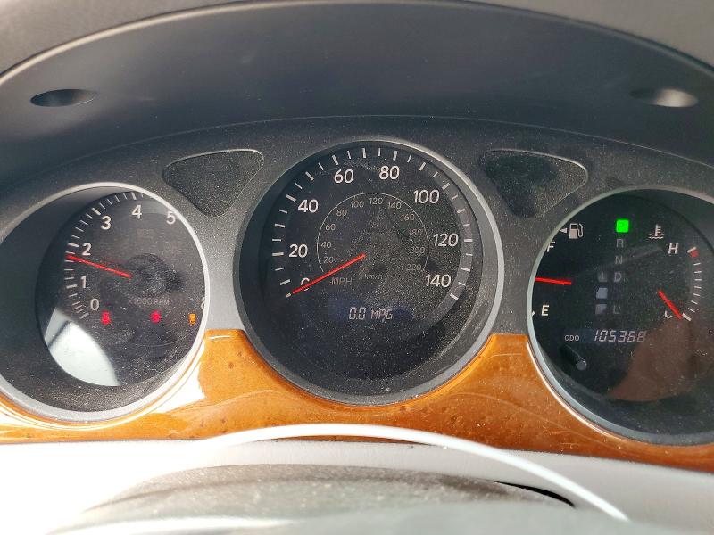 2005 Lexus ES VIN JTHBA30G855100246 COPART salvage auction — REAR END, Tx - Certificate Of Title, sold $3,250 on 2026-07-31 (photo 9)