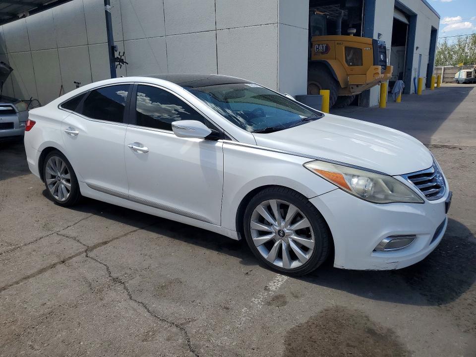 2012 Hyundai Azera VIN KMHFH4JG8CA149014 COPART salvage auction — REAR END, Tx - Salvage Vehicle Title, sold $1,950 on 2026-07-31 (photo 4)