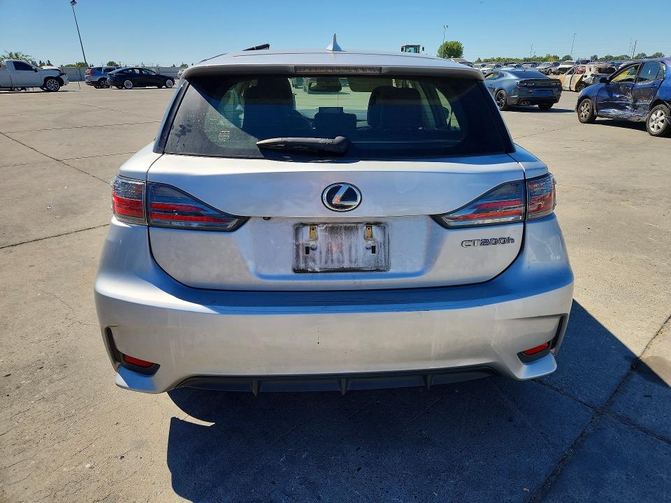 2015 Lexus Ct VIN JTHKD5BH4F2219701 COPART salvage auction — SIDE, CA - SALVAGE CERTIFICATE, sold $2,650 on 2026-07-06 (photo 6)