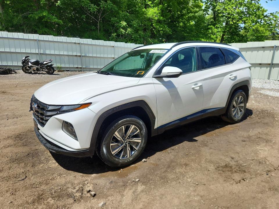 2022 Hyundai Tucson VIN KM8JBCA15NU016777 COPART salvage auction — FRONT END, VT - CERT OF TITLE-SALVAGE VEHICLE, sold $6,200 on 2026-07-20 (photo 1)