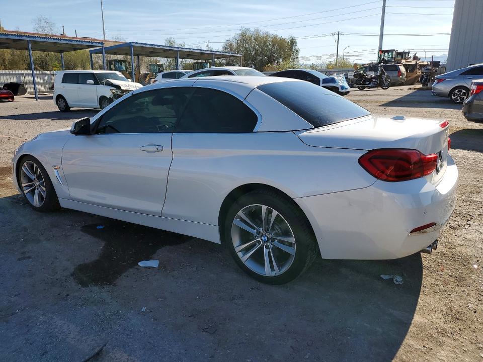 2018 BMW 4er VIN WBA4Z1C50JEE41443 COPART salvage auction — FRONT END, Nv - Salvage Title, sold $8,300 on 2026-07-30 (photo 2)